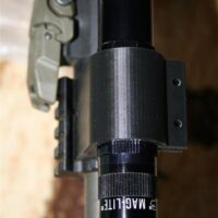 LX50 Maglite Picatinny Rail Adapter